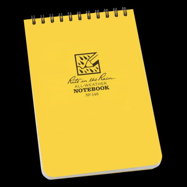 Rite in the Rain® 146 All-Weather Top-Spiral Pocket Notebook, 4  x 6 , 100 Pages Supply