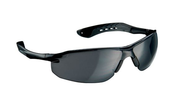 3M 47011-WV6 Flat Temple Safety Eyewear with Gray Lens & Black Gray Frame Sale - Image 2