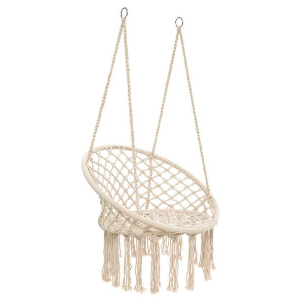 Rope Chair Hammock Beige #1096HW Online Hot Sale - Image 2